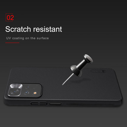 Nillkin Super Frosted Shield Hard Back Cover Case for Xiaomi 11i HyperCharge (Black)