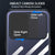 Slider Back Cover for Vivo V21 , [Military Grade Protection] Shockproof Slim Clear Camera Shield Bumper Back Case (Black)