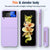 Mobizang Ultra Thin Back Case for Samsung Galaxy Z Flip4, Full Body Protection Hard Back Cover, Purple