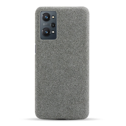 Woven Soft Fabric Case for Realne GT NEO 2 Back Cover, Shock Protection Slim Hard Anti Slip Back Cover (Grey)