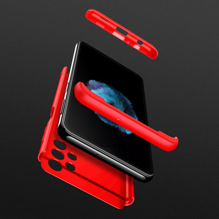 Double Dip Full 360 Protection Back Case Cover for Samsung Galaxy A32 (4G) (Red)