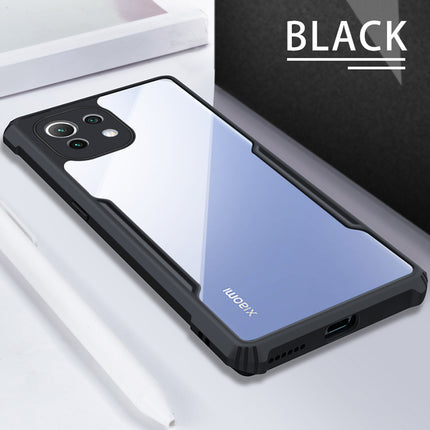 Beetle for Mi 11 Lite Back Case, [Military Grade Protection] Shock Proof Slim Hybrid Bumper Cover (Black)
