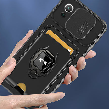 Mobizang Bisen Back Cover for Xiaomi Mi 11 Lite , Shockproof Slim Bumper Back Case (Black)