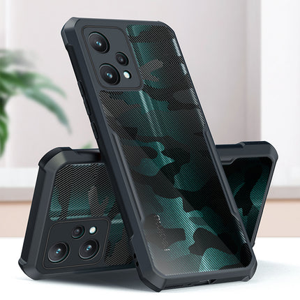 Beetle Camouflage for Realme 9 Pro Back Case, [Military Grade] Shockproof Slim Hybrid Cover (Black)