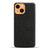 Woven Soft Fabric Case for Apple iPhone 13 Back Cover, Shock Protection Slim Hard Anti Slip Back Cover (Black)