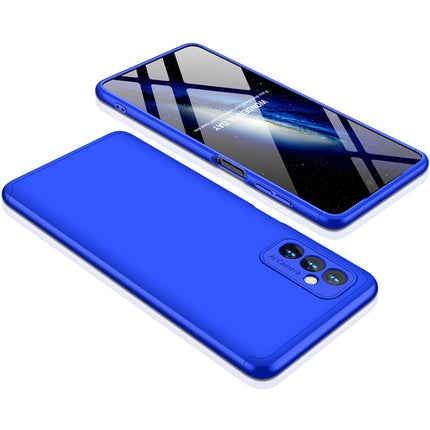 Double Dip Full 360 Protection Back Case Cover for Samsung Galaxy M52 (Blue)