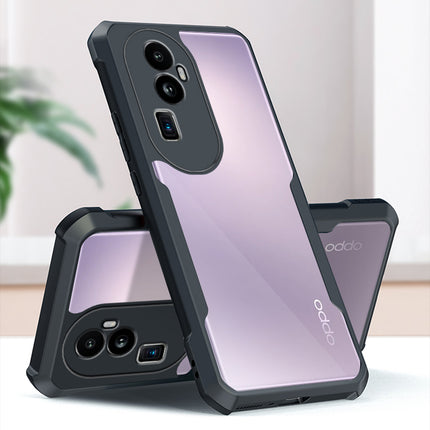 Mobizang Beetle Back Cover for Oppo Reno 10 Pro Plus | [Military Grade Protection] Shock Proof Slim Hybrid Bumper Case (Black)