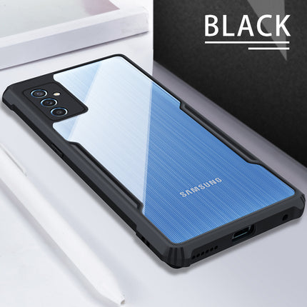 Beetle for Samsung Galaxy M52 (5G) Back Case, [Military Grade Protection] Shock Proof Slim Hybrid Bumper Cover (Black)
