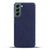 Woven Soft Fabric Case for Samsung Galaxy S22 Plus Back Cover, Shock Protection Slim Hard Anti Slip Back Cover (Blue)