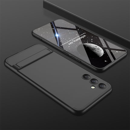 Mobizang Double Dip Full 360 Protection Back Case Cover for Samsung Galaxy A34 (Black)