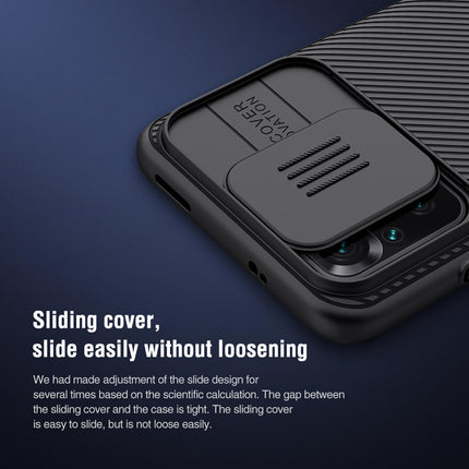 Nillkin Xiaomi Redmi Note 10 / Note 10S Case, CamShield Series Case with Slide Camera Cover Slim Protective Case (Black)
