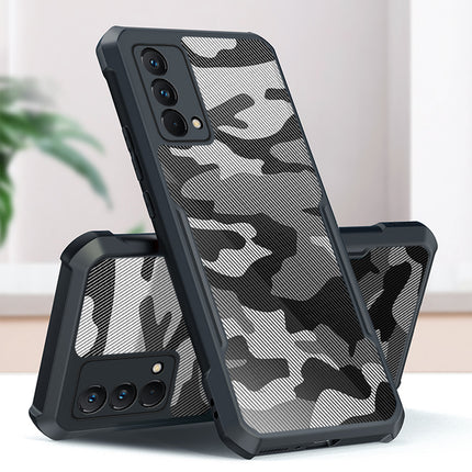 Beetle Camouflage for Realme GT Master Back Case, [Military Grade Protection] Shock Proof Slim Hybrid Bumper Cover (Black)