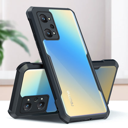 Beetle for Realme GT NEO 2 Back Case, [Military Grade Protection] Shock Proof Slim Hybrid Bumper Cover (Black)