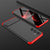 Mobizang Double Dip Full 360 Protection Back Case Cover With Stand for Samsung Galaxy S23 FE (Red::Black)