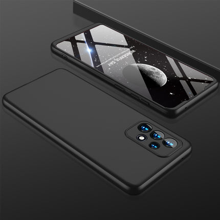 Double Dip Full 360 Protection Back Case Cover for Samsung Galaxy A73 (5G) (Black)