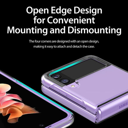 Phantom Ultra Thin Back Case for Samsung Galaxy Z Flip 3 , Full Body Protection Hard Back Cover , Clear