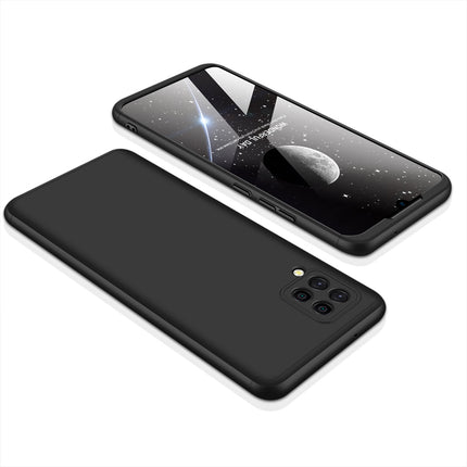 Double Dip Full 360 Protection Back Case Cover for Samsung Galaxy M42 (Black)