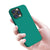 Mobizang Matte Protective Lens Flexible Back Cover for Apple iPhone 15 Pro | Slim Silicone with Soft Lining Shockproof Full Body Bumper Case (Green)