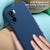 Matte Lens Protective Back Cover for Xiaomi 11X Pro / Mi 11X , Slim Silicone with Soft Lining Shockproof Flexible Full Body Bumper Case , Blue