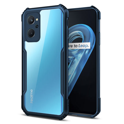 Beetle for Realme 9i Back Case, [Military Grade Protection] Shock Proof Slim Hybrid Bumper Cover (Blue)