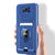 Bisen Back Cover for Poco X3 Pro / Poco X3 , Inbuilt Camera Slider ,Ring Stand and Card Pocket Shockproof Slim Bumper Back Case (Blue)
