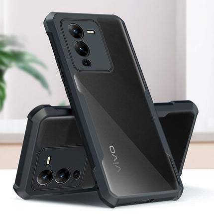 Mobizang Beetle for Vivo V25 Pro (5G) Back Case, [Military Grade Protection] Shock Proof Cover (Black)