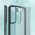 Shield Frosted Acrylic Back Shock Proof Case Cover for Samsung Galaxy S22 (Black)