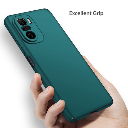 Silk Smooth Finish [Full Coverage] All Sides Protection Slim Back Cover For Xiaomi Mi 11X / 11X Pro (Green)