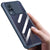 Slider Back Cover for Vivo V21 , [Military Grade Protection] Shockproof Slim Clear Camera Shield Bumper Back Case (Blue)