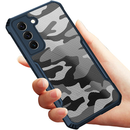 Mobizang Beetle Camouflage for Samsung Galaxy S23 Plus Back Case, Shock Proof Cover (Blue)
