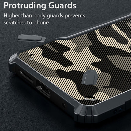 Mobizang Bull Camouflage Back Cover for Apple iPhone 14 Pro , Shockproof Slim Hybrid Case (Black)