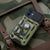 Tank Back Cover for Apple iPhone 12 (6.1) , Inbuilt Ring + Slider [Military Grade Protection] Shockproof Lens Protection Case (Green)