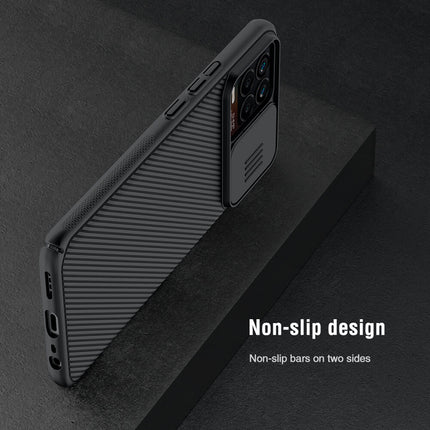 Nillkin Realme 8 Pro / Realme 8 (4G) Case, CamShield Series Case with Slide Camera Cover Slim Protective Case (Black)