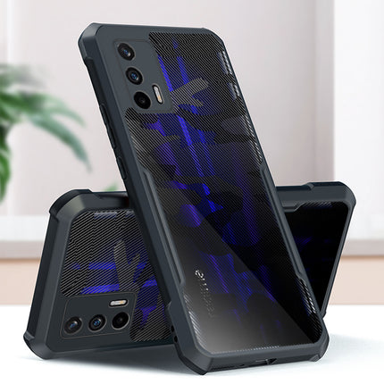 Beetle Camouflage for Realme GT Back Case, [Military Grade Protection] Shock Proof Slim Hybrid Bumper Cover (Black)