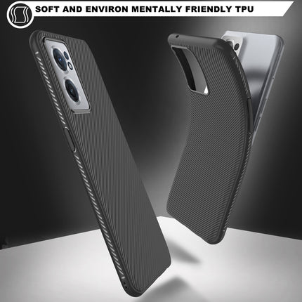 Twill Shockproof Soft Flexible Back Case Cover for OnePlus Nord CE 2 (Black)