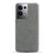Mobizang Woven Soft Fabric Case for Oppo Reno 8 PRO (5G) Back Cover,  Shock Protection Slim Hard Anti Slip Back Cover (Grey)