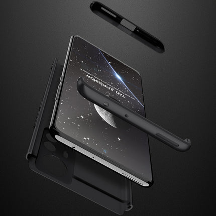 Double Dip Full 360 Protection Back Case Cover for Xiaomi 12 Pro (5G) (Black)