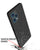 Mobizang Soft Full Fabric Hybrid for Redmi Note 12 Pro Back Cover | Shockproof Hybrid Slim Hard Anti Slip Back Case (Black)