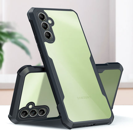 Mobizang Beetle Back Cover for Samsung Galaxy F54 (5G) | [Military Grade Protection] Shock Proof Slim Hybrid Bumper Case (Black)