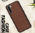 Soft Full Fabric Protective Shockproof Back Case Cover for Oppo F15 (Full Brown)