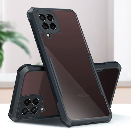 Beetle for Samsung Galaxy M53 (5G) Back Case, [Military Grade] Shockproof Slim Hybrid Cover (Black)