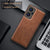Tux Back Case for Realme 9i, Slim Leather Case with Soft Edge Shockproof Back Cover (Brown)