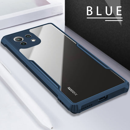 Beetle for Mi 11 Lite Back Case, [Military Grade Protection] Shock Proof Slim Hybrid Bumper Cover (Blue)