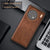 Mobizang Tux Back Case for Vivo X90 Pro (5G) | Slim Leather Shockproof Camera Protection Back Cover (Brown)