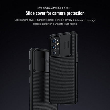 Nillkin Cam Shield Pro Back Cover Case For Oneplus 9RT (Black)