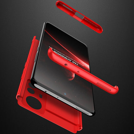 Double Dip Full 360 Protection Back Case Cover for Xiaomi 12 Pro (5G) (Red)