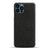 Woven Soft Fabric Case for Apple iPhone 13 Pro Back Cover, Shock Protection Slim Hard Anti Slip Back Cover (Black)