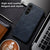 Mobizang Tux Leather Back Cover for Samsung Galaxy S23 FE | Slim Shockproof Camera Protection Bumper Case (Brown)