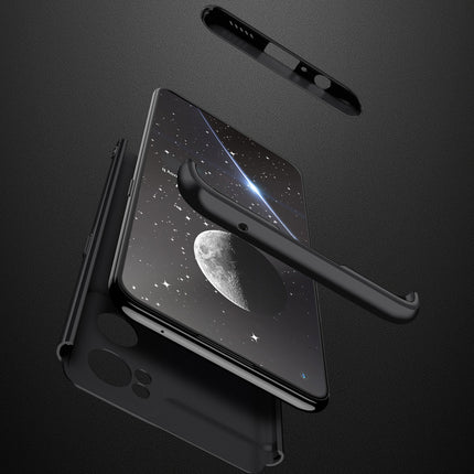 Double Dip Full 360 Protection Back Case Cover for OnePlus Nord CE 2 (Black)