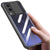 Slider Back Cover for Vivo V21E , [Military Grade Protection] Shockproof Slim Clear Camera Shield Bumper Back Case (Black)